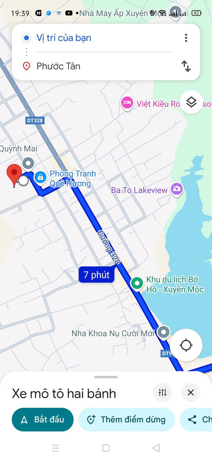 Đất nền Phước Tân Xuyên Mộc 623m² giá 1.75 tỷ - Tiềm năng đầu tư hấp dẫn!