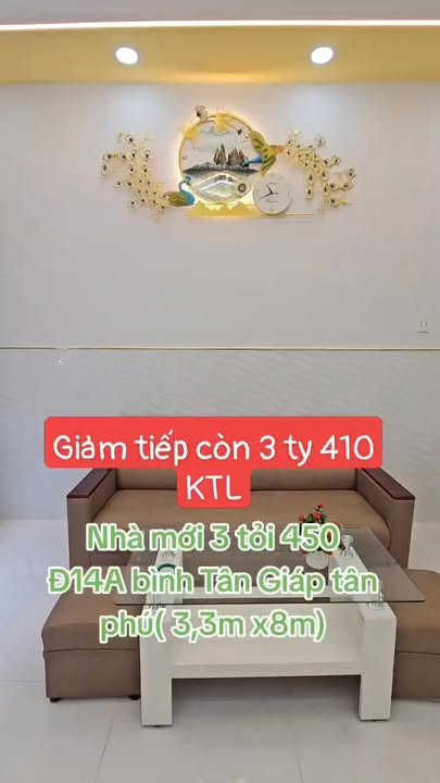Nhà đẹp Bình Hưng Hoà A 26m² giá 3.41 tỷ - Giảm giá sốc 240 triệu!