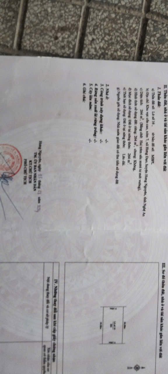 Đất nền Hưng Đạo, Hưng Nguyên 264m² giá 5 tỷ - Vị trí đắc địa, cơ hội đầu tư lý tưởng!