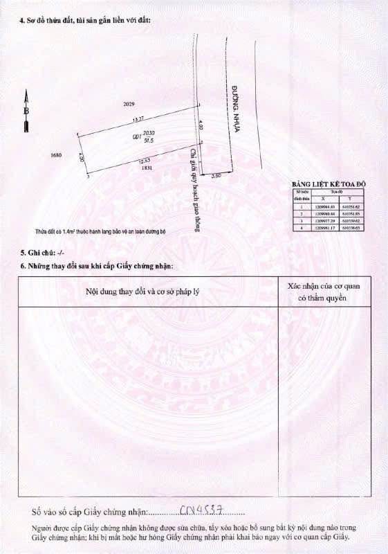 Đất thổ cư 52m² Tân Đông Hiệp Dĩ An - Giá chỉ 2.4 tỷ!