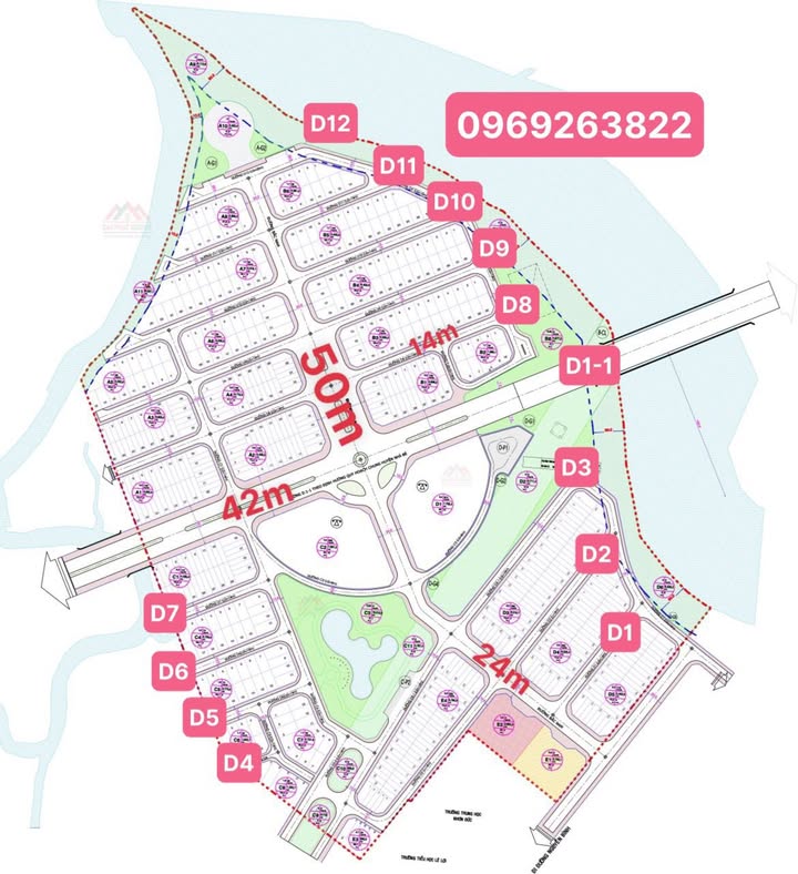 Đất Nhơn Đức Nhà Bè 220m² giá 12.1 tỷ - Sổ hồng chính chủ, vị trí đắc địa!