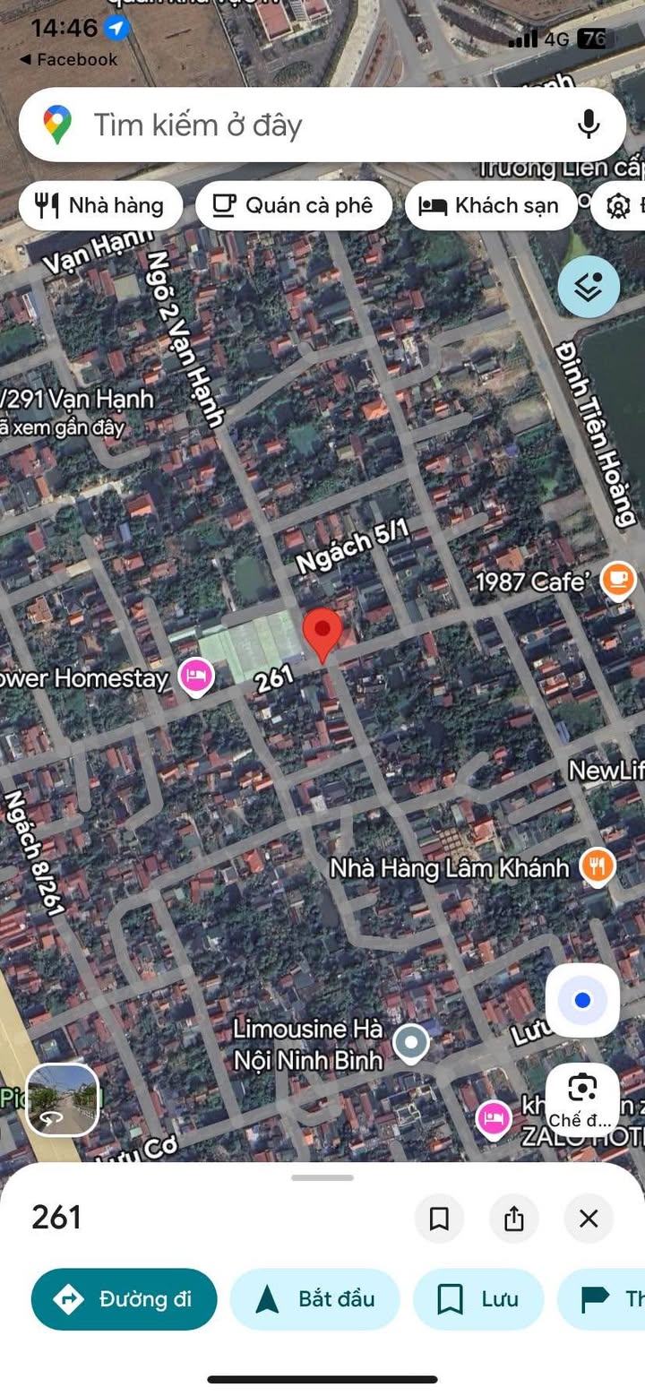 Đất nền Ninh Khánh - 112,7m² giá 6 tỷ - Vị trí trung tâm, mặt tiền rộng rãi!