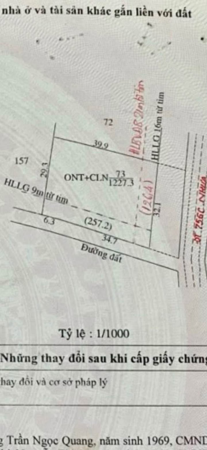 Đất nền mặt tiền ĐT756C Tân Quan 1280m² giá 2 tỷ - Đầu tư sinh lời ngay!