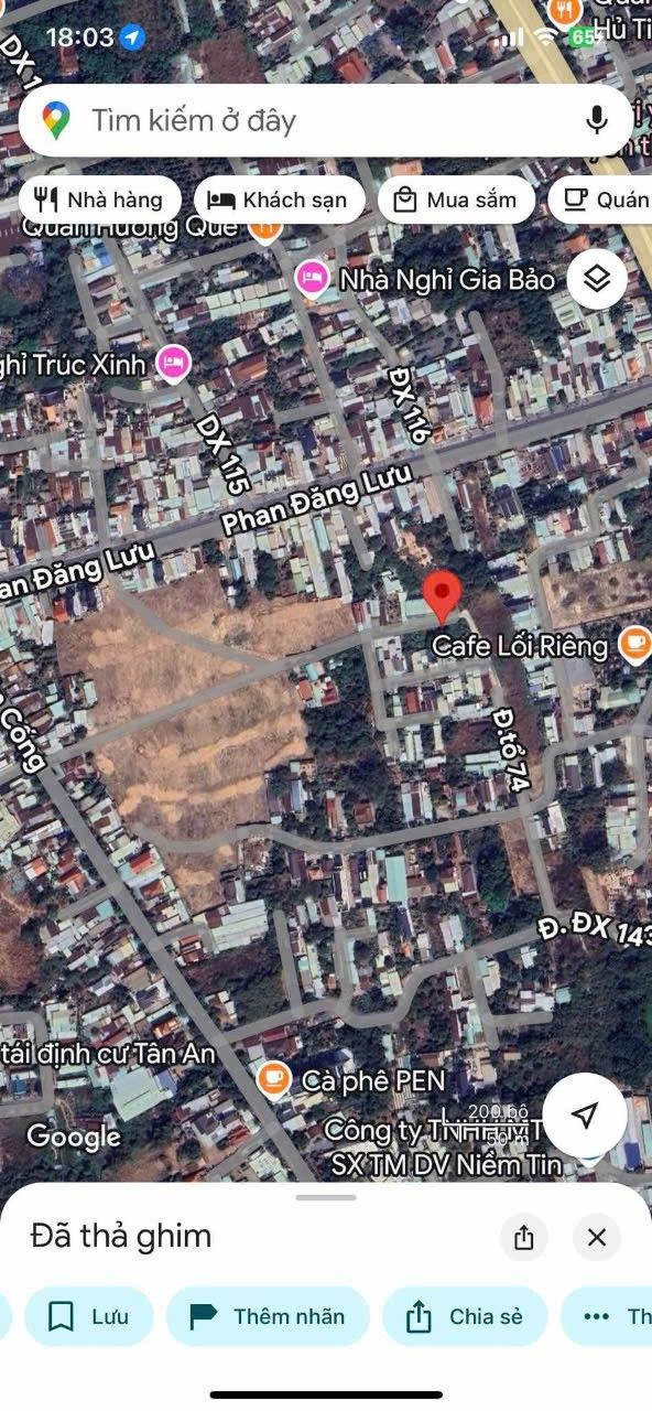 Đất nền Tương Bình Hiệp, Thủ Dầu Một 72m² giá chỉ 1.32 tỷ - Cơ hội đầu tư vàng!