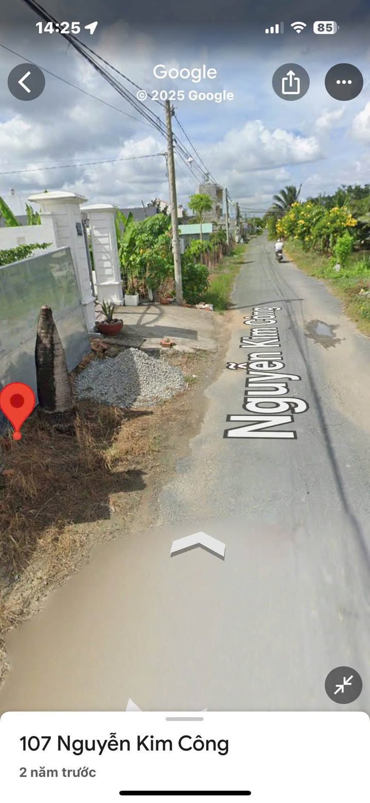 Đất thổ cư mặt tiền đường Nguyễn Kim Công, phường 4, Tân An, 200m² giá 2.15 tỷ - Cơ hội đầu tư hấp dẫn!