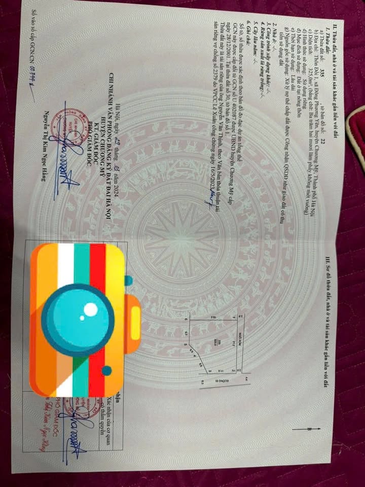 Đất nền chính chủ tại xã Đông Phương Yên, Chương Mỹ 325m² - Đầu tư sinh lời ngay!