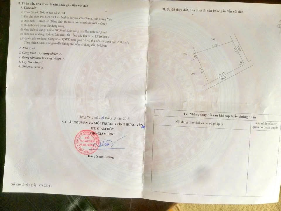 Đất nền góc 2 mặt tiền Liên Nghĩa - Văn Giang 346m² - Cơ hội đầu tư hấp dẫn!