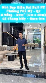 Nhà đẹp hiện đại tại Phường Phú Mỹ, Quận 7, 90m² giá thỏa thuận - Sẵn sàng vào ở!