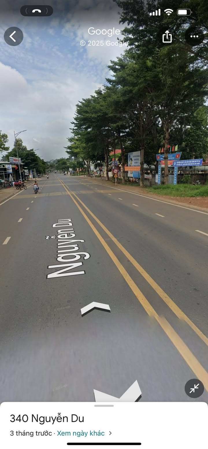 Đất nền đường Nguyễn Du, phường An Lộc, 200m² giá 2 tỷ - Đối diện trường An Lộc B