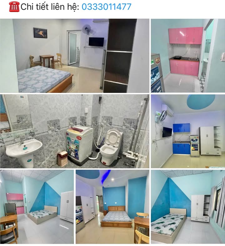 Căn hộ dịch vụ full nội thất tại Quyết Thắng, Biên Hòa 25m² giá 3.8 triệu - Sẵn sàng vào ở ngay!