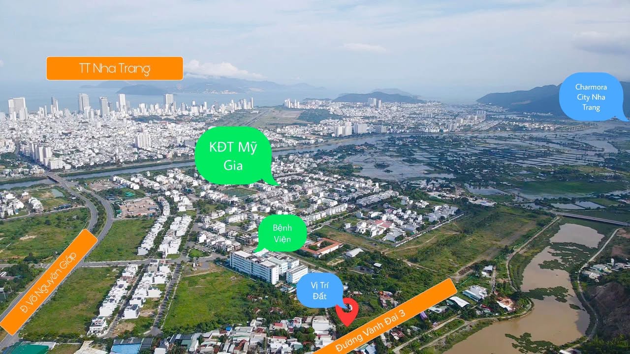 Đất nền 3 mặt tiền đường Vành Đai 3 - Nam Nha Trang 1125m² giá 25 tỷ - Cơ hội đầu tư sinh lời!