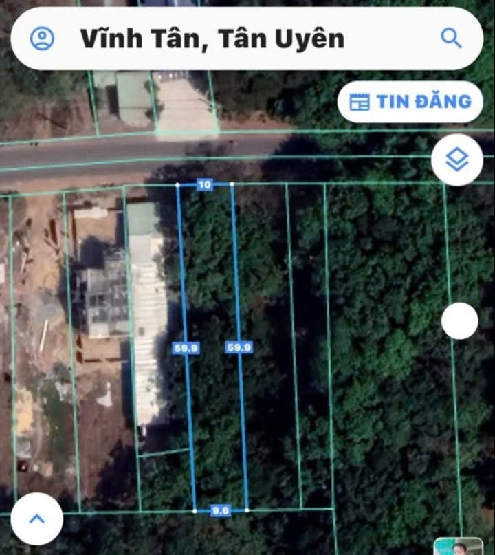 Đất nền mặt tiền đường DH 410, Vĩnh Tân, 590m² giá 4.5 tỷ - Cơ hội đầu tư tuyệt vời!