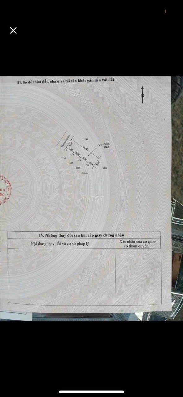 Đất nền Tân Định, Bến Cát 102m² giá 1.33 tỷ - Cơ hội đầu tư tốt!