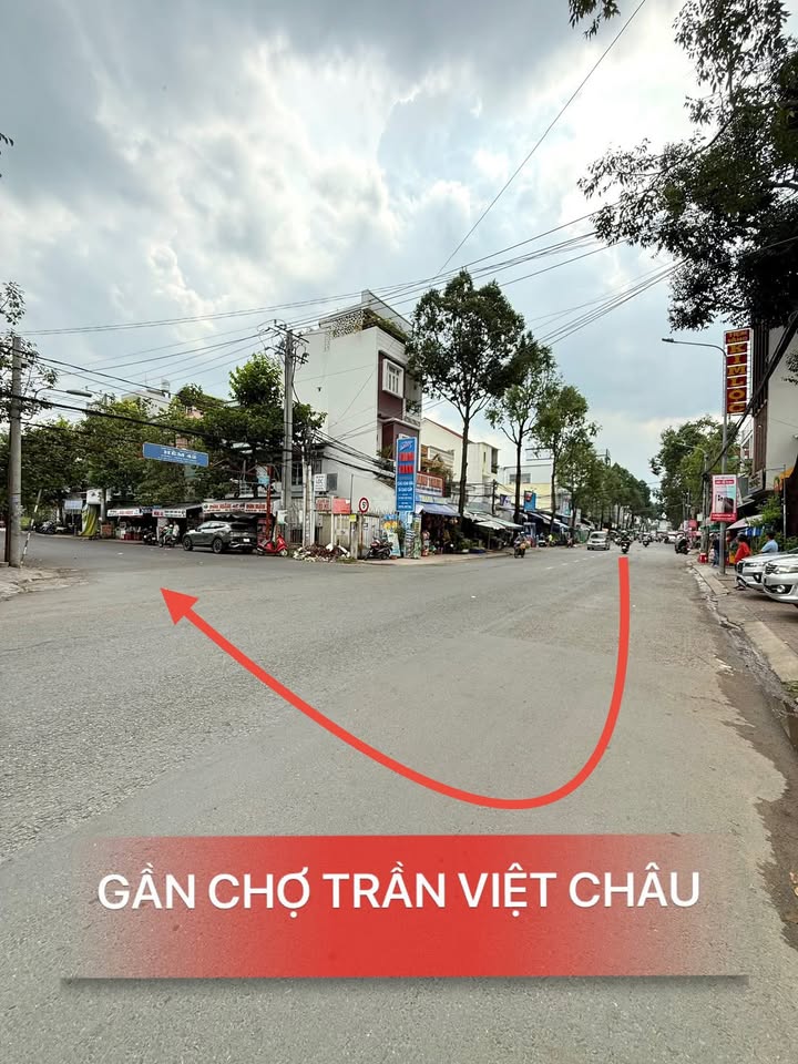 Đất nền 495m² hẻm 42 Trần Việt Châu, Cần Thơ - Giá 6.48 tỷ, Kinh doanh thuận lợi!