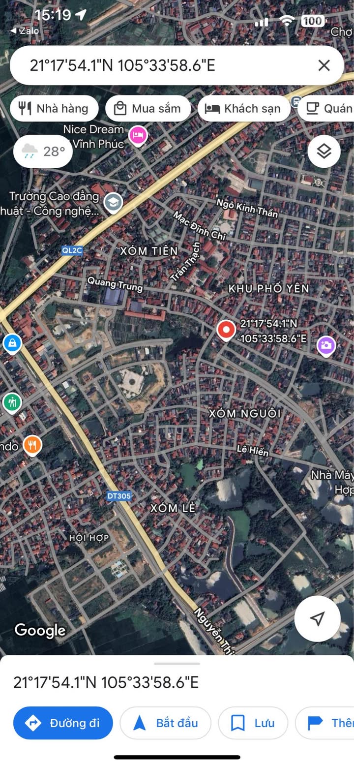 Đất nền Vĩnh Yên 100m² giá 2.7 tỷ - Vị trí đắc địa, gần mọi tiện ích!