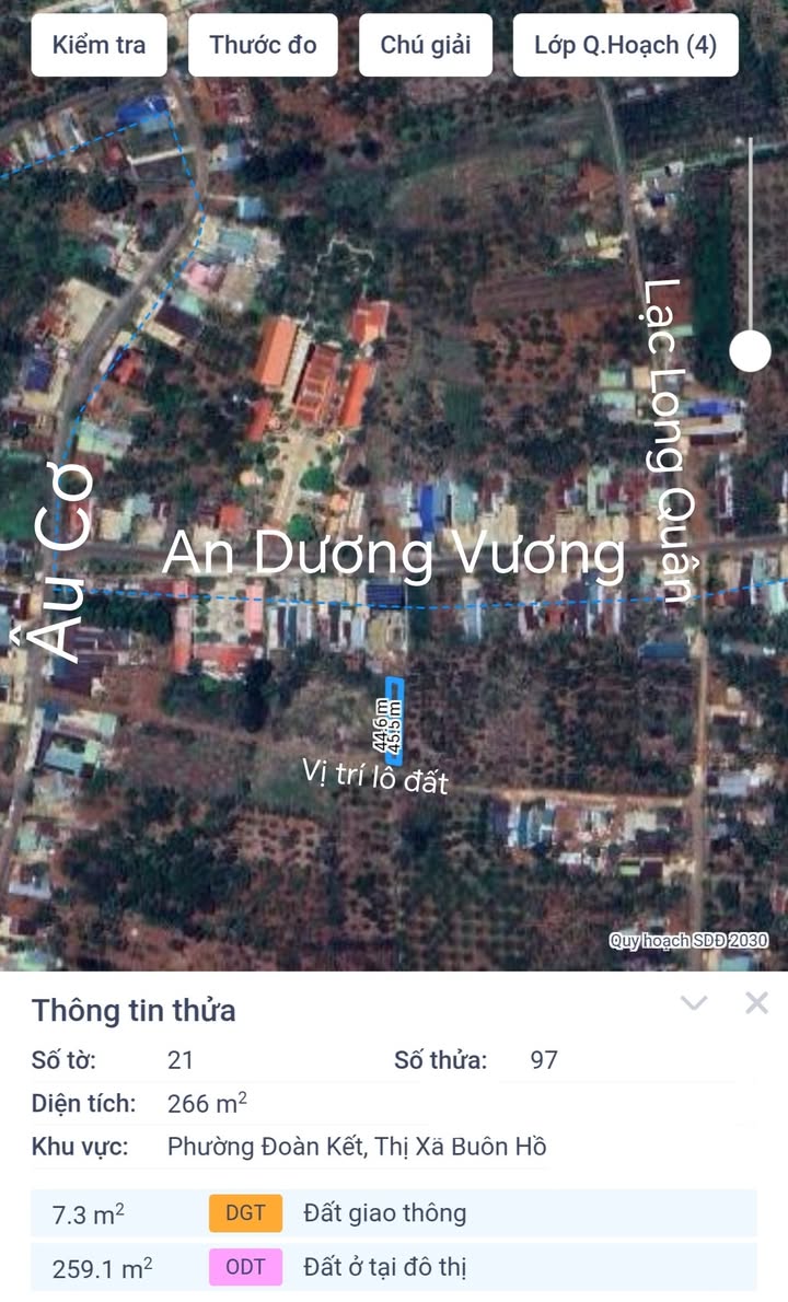 Đất nền Hẻm Lạc Long Quân, Buôn Hồ 270m² giá chỉ 1.02 tỷ - Đầu tư sinh lời ngay!