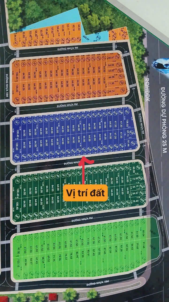 Đất nền Lô G31 đường số 8, Long Phước, 64m² giá 2.42 tỷ - Cơ hội đầu tư hấp dẫn!