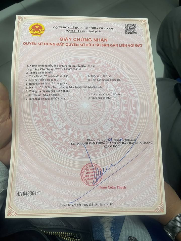 Nhà 1 Trệt 1 Lầu tại Nha Trang 28,2m² giá 2,2 tỷ - Cơ hội vàng cho đầu tư!