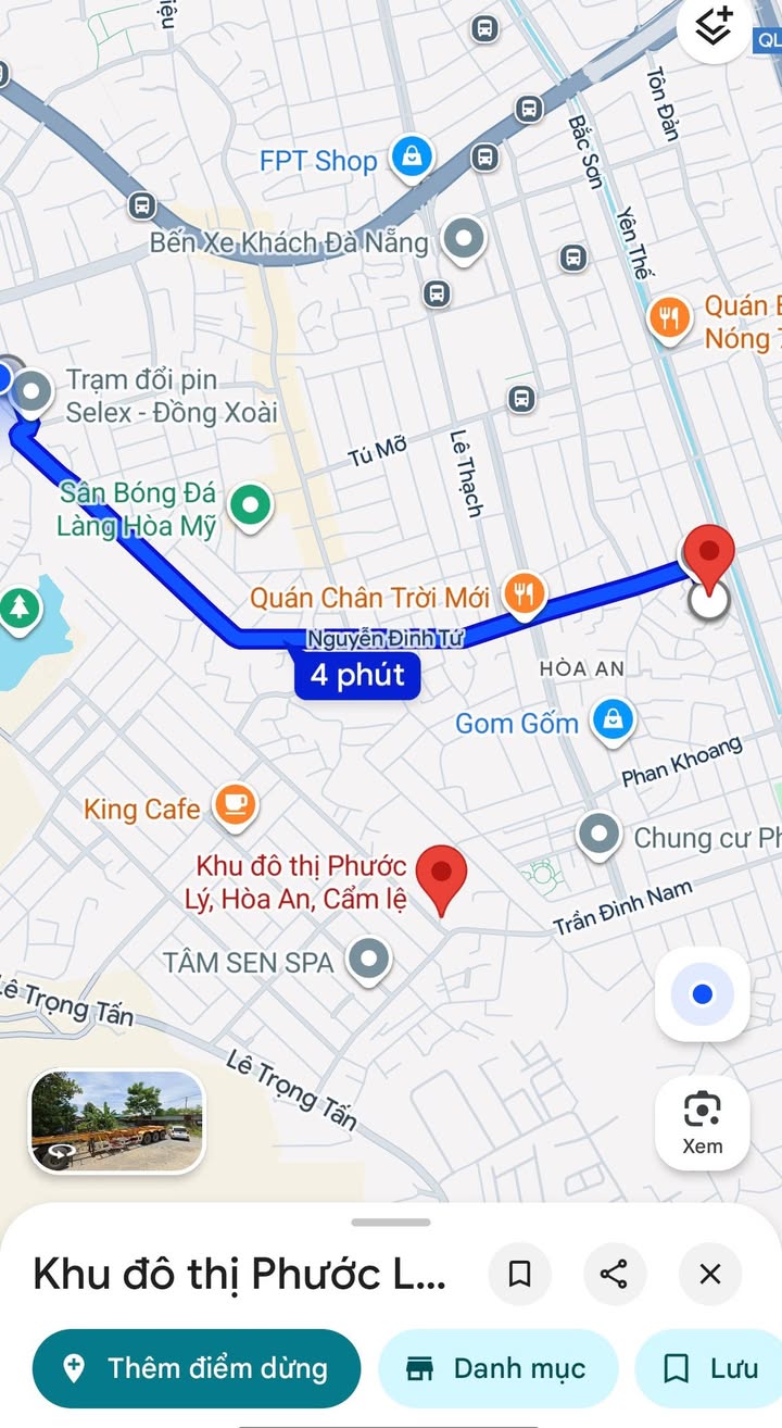 Bán đất mặt tiền Nguyễn Thuật 90m² giá 5.25 tỷ - Dòng tiền ổn định 10 triệu/tháng!