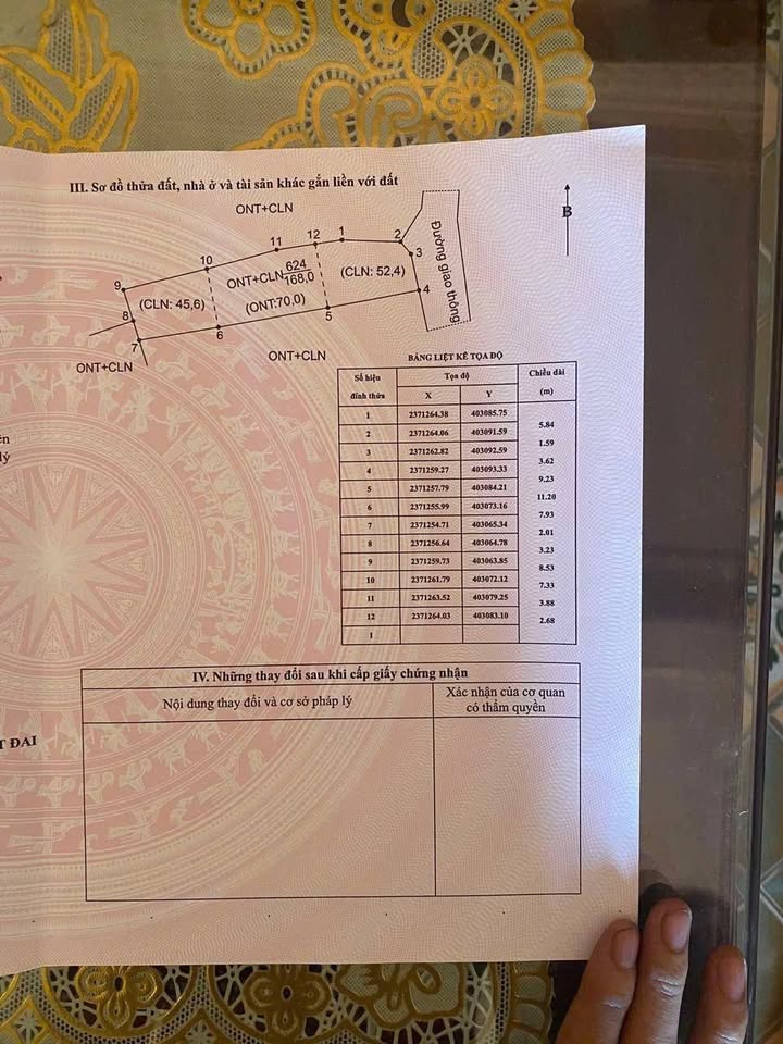 Đất thổ cư Cầu Đen, Quang Tiến, Tân Yên 168m² giá 600 triệu - Tiềm năng đầu tư sinh lời!