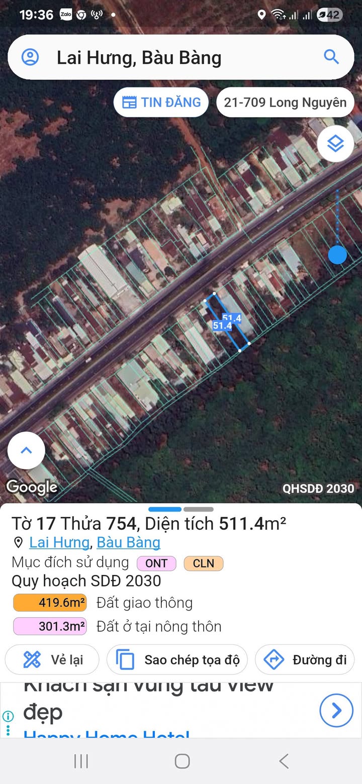 Lô đất 510m² mặt tiền Đại Lộ Bình Dương, xã Lai Hưng - Kinh doanh sầm uất!