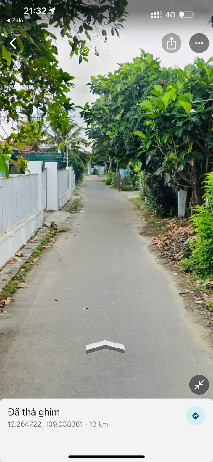 Đất nền Diên Phước 393.7m² giá 1.85 tỷ - Mặt tiền đường nhựa Thành Hồ