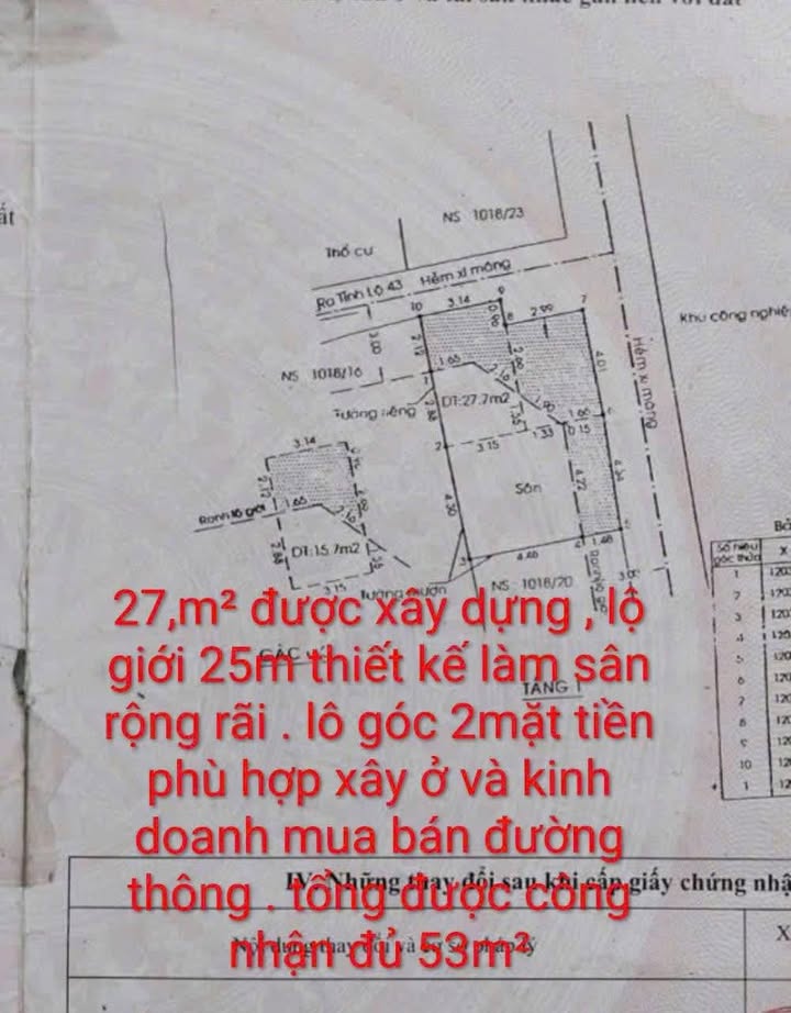 Nhà riêng Thủ Đức 53m² giá 2.4 tỷ - Tiềm năng kinh doanh tuyệt vời!
