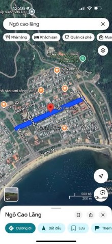 Đất nền mặt tiền Ngô Cao Lãng, Sơn Trà 500m² giá 75 tỷ - Cơ hội đầu tư vàng!