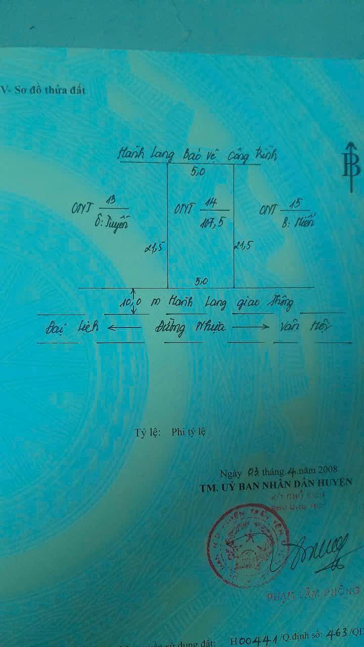 Đất mặt đường Việt Hồng Trấn Yên 107m² - Kinh doanh sầm uất, không ngập úng!