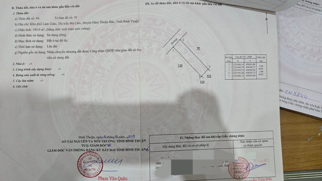 Đất thổ cư 200m² tại thị trấn Ma Lâm chỉ 900 triệu - Đầu tư sinh lời ngay!