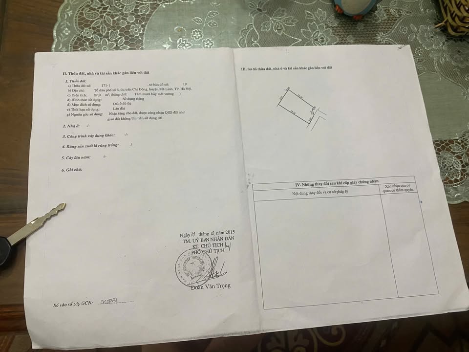 Nhà tại Tổ 8 Quang Minh Mê Linh 87m² - Đất nở hậu đẹp, chính chủ bán!