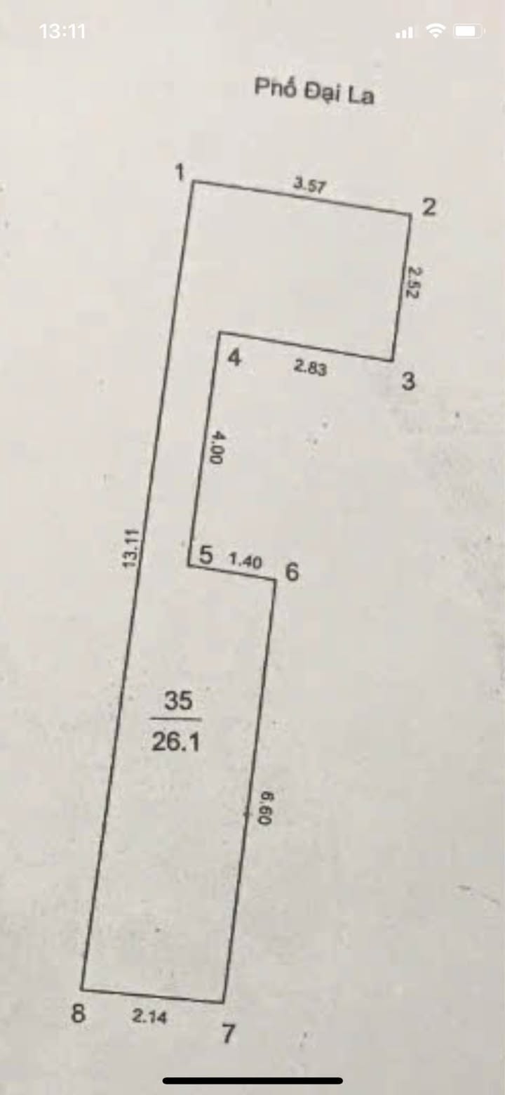 Nhà mặt phố Đại La, quận Hai Bà Trưng, 26m² giá 11.5 tỷ - Cơ hội đầu tư không thể bỏ lỡ!