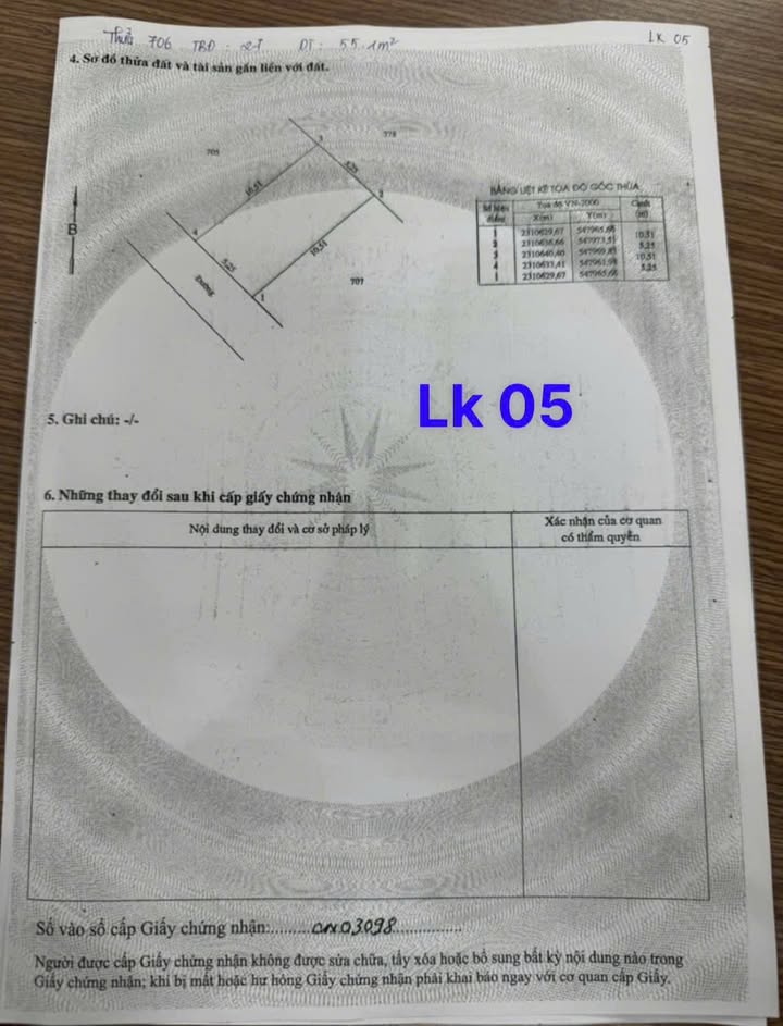 Đất thổ cư 55.1m² tại Hoàn Long, Hưng Yên giá 1.8 tỷ - Cơ hội đầu tư tuyệt vời!