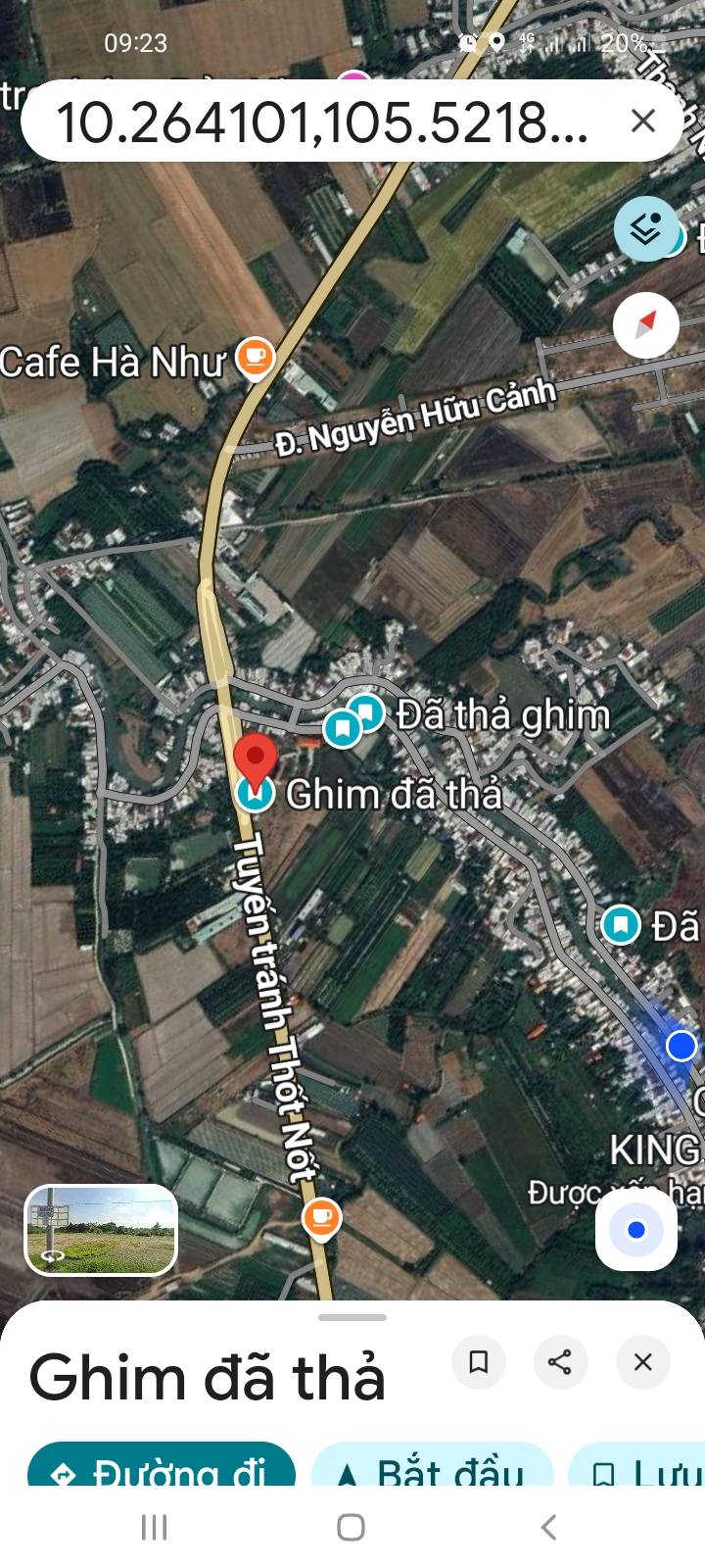 Đất nền phố Trung Nhứt, Thốt Nốt 1200m² giá 4.2 tỷ - Đầu tư sinh lời ngay!