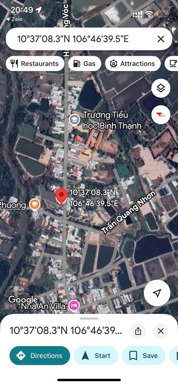 Đất thổ cư mặt tiền Hà Quang Vóc, Cần Giờ 500m² giá 6.4 tỷ - Cơ hội đầu tư sinh lời!