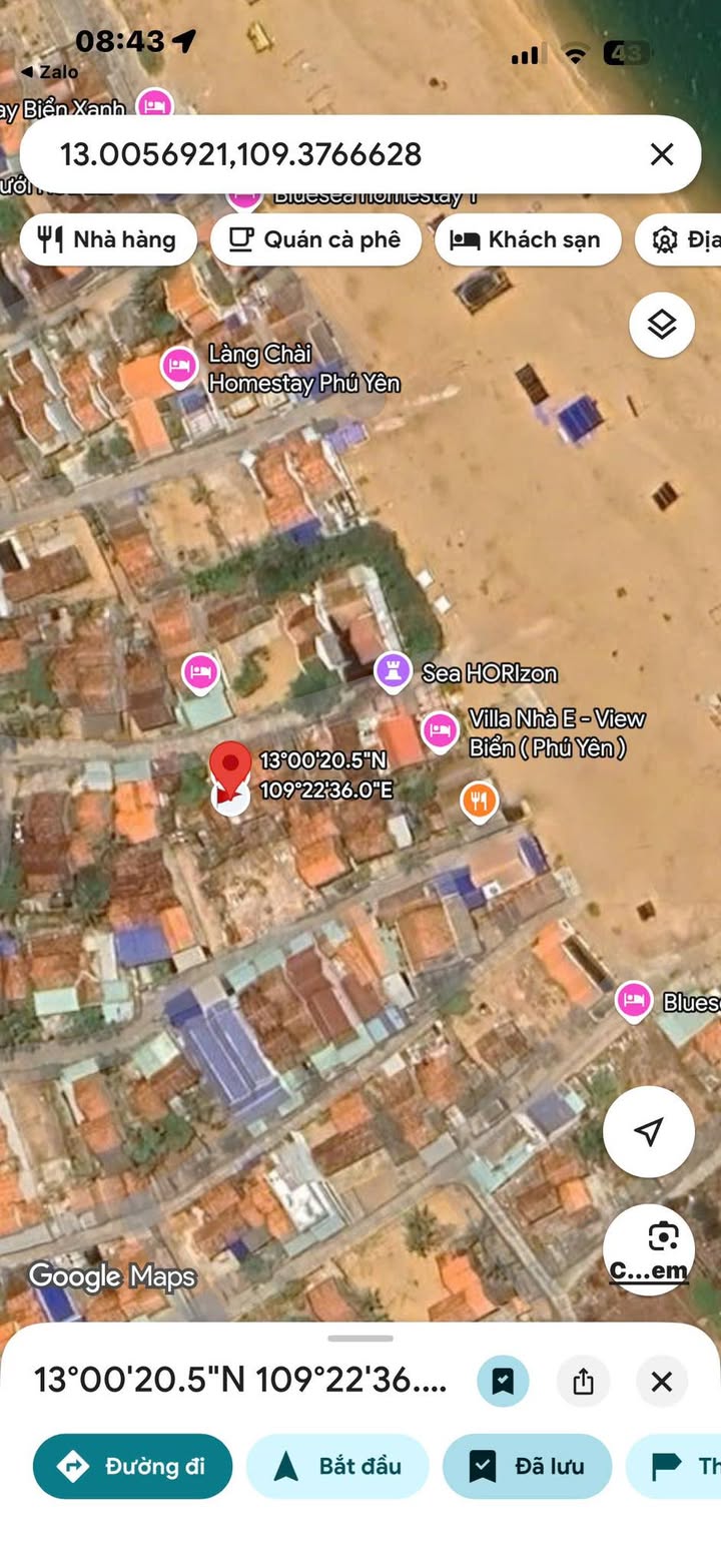 Đất ven biển Phú Thọ 1, Đắk Lắk 290m² - Chính chủ, giá tốt đầu tư