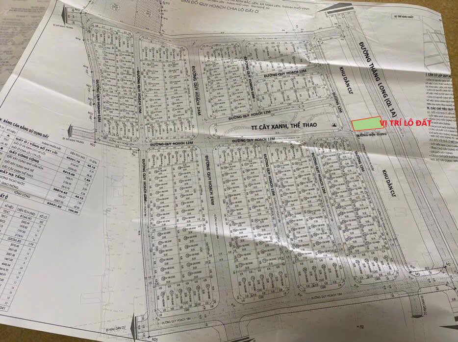 Nhà vườn Đại lộ Thăng Long, Tp Vinh 462.21m² giá 10.8 tỷ - Vị trí đắc địa, cơ hội kinh doanh tuyệt vời!