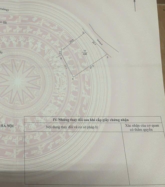 Đất nền 500m² thôn Lễ Khê, Tùng Thiện, Sơn Tây - Pháp lý rõ ràng, giá thỏa thuận!