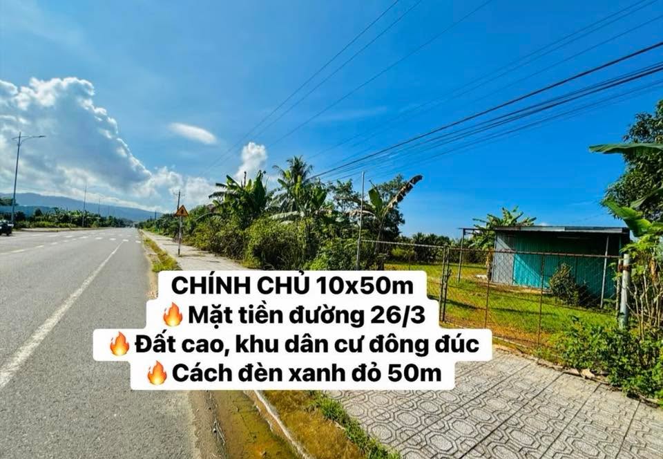 Đất nền Đạ Huoai 500m² mặt tiền đường 26/3 giá chỉ 2xx triệu - Pháp lý rõ ràng!