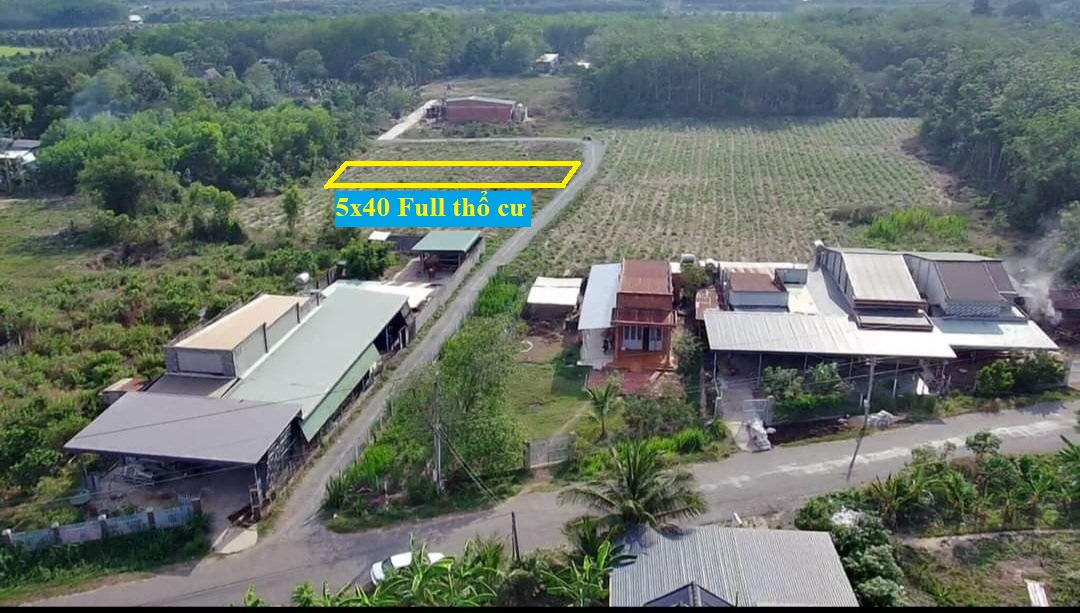 Đất nền 200m² tại Ấp Phước An, Tây Ninh giá 550 triệu - Sổ hồng riêng, công chứng ngay!