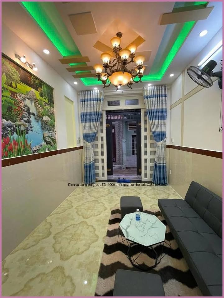 Nhà cho thuê nguyên căn Gò Vấp 100m² giá 13 triệu - Thiết kế hiện đại, hẻm xe hơi