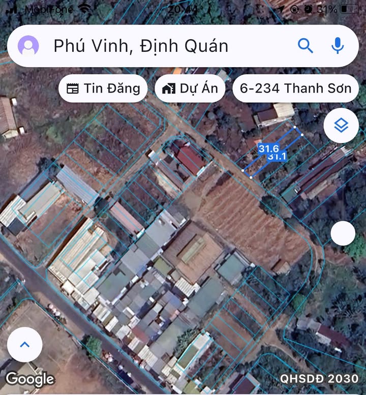 Đất nền Phú Tân - Định Quán 155m² giá 700 triệu - Xây nhà ở ngay!