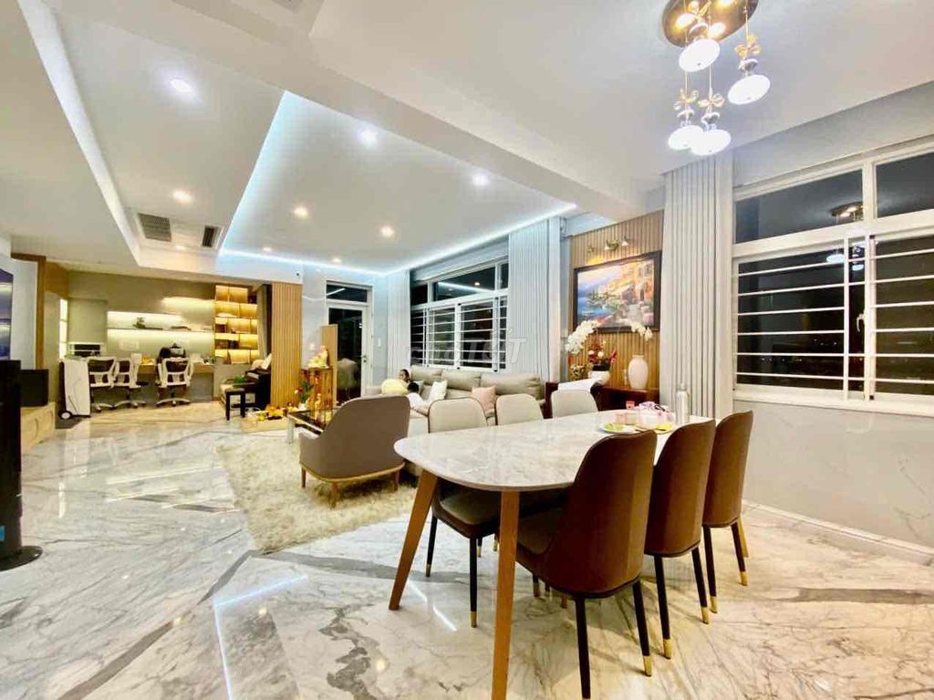 Penthouse Duplex Chung Cư Cảnh Viên 2, Phú Mỹ Hưng 170m² giá 21 tỷ - Nội thất Ý cao cấp