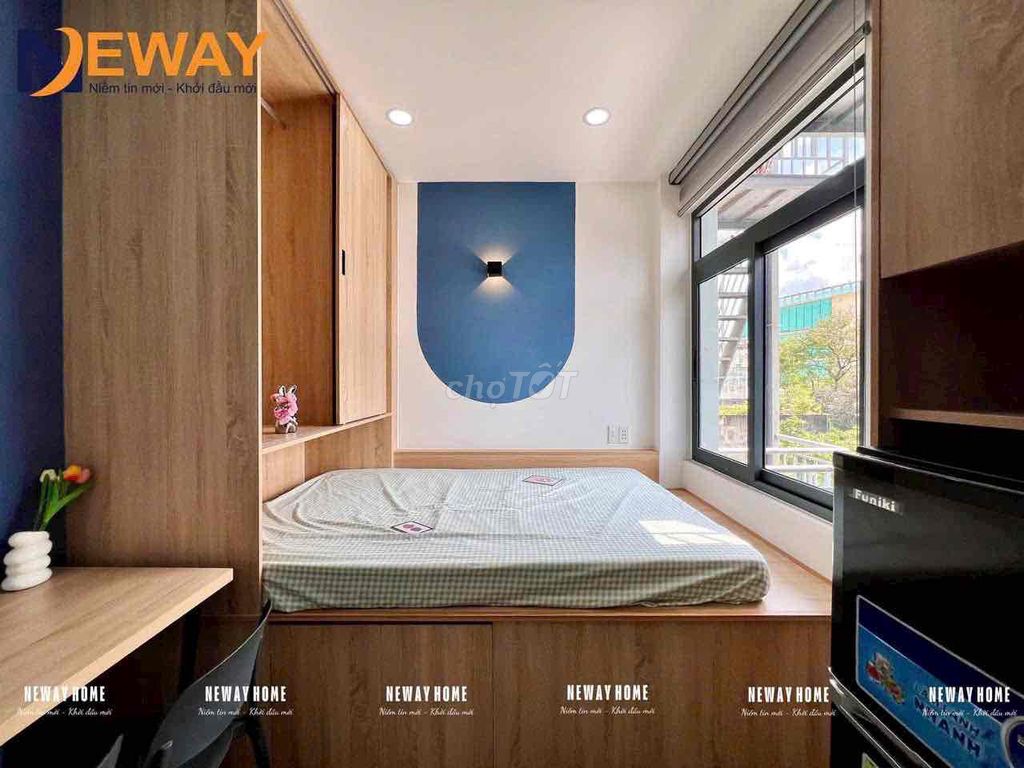 Căn hộ cho thuê Tây Thạnh 20m² giá 4.4 triệu - Khai trương căn hộ cửa sổ trời siêu sáng!