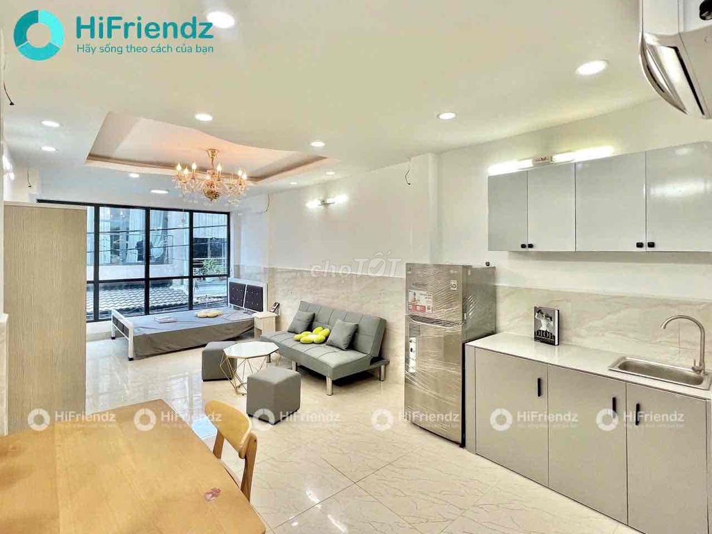 Chung cư mini Quận 5 30m² giá 5.8 triệu - View kính siêu xinh, tiện nghi đầy đủ!