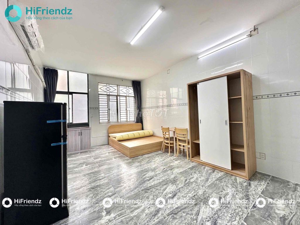 Cho thuê phòng full nội thất 25m² - Cửa sổ lớn thoáng mát - Gần bến xe Quận 8