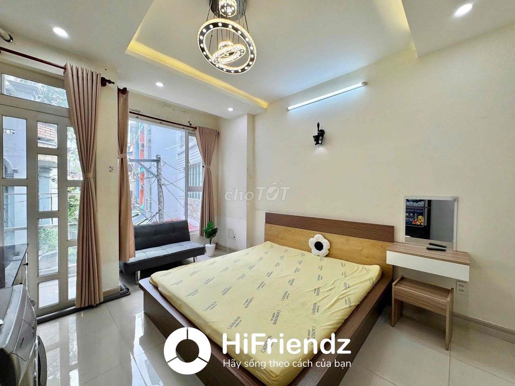 Cho thuê phòng Bancol Nguyễn Thời Trung, Quận 5 - Nội thất mới, ban công thoáng mát!