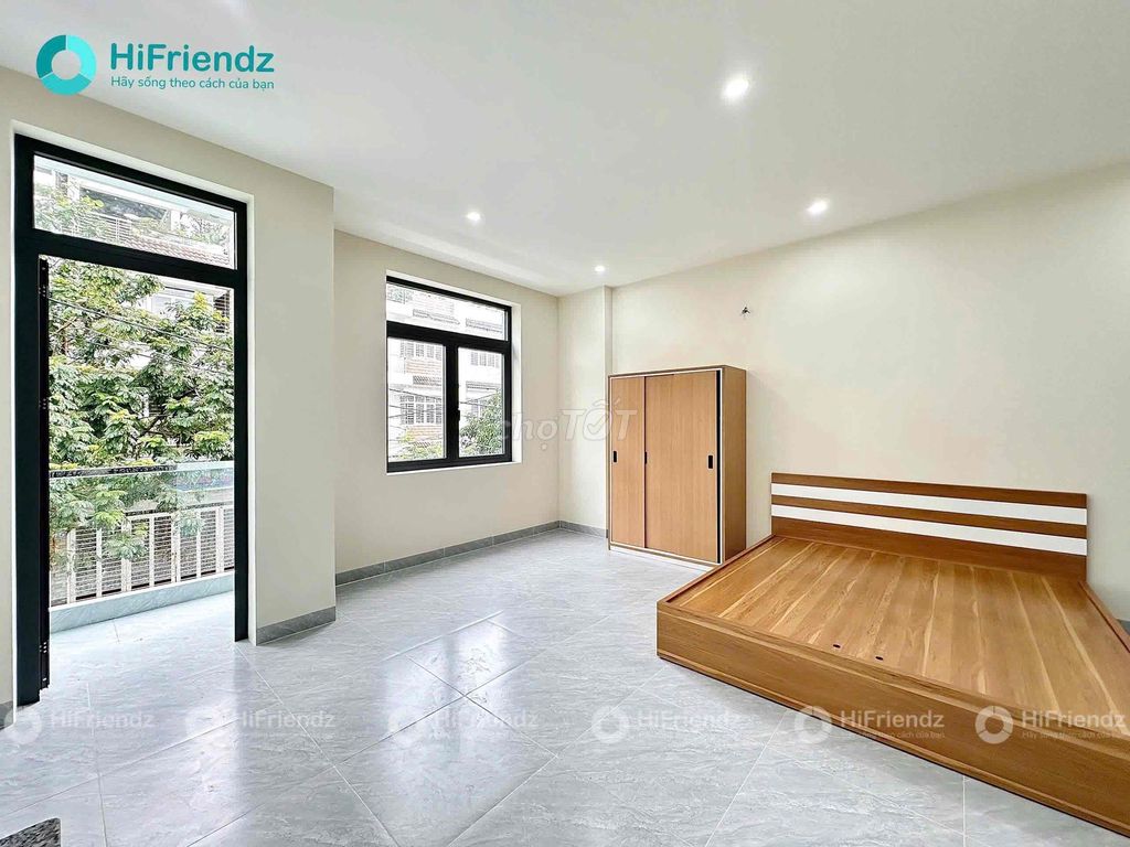 Căn hộ Studio Phạm Thế Hiển 40m² giá 4.5 triệu - Ban công cửa sổ trời thoáng mát!