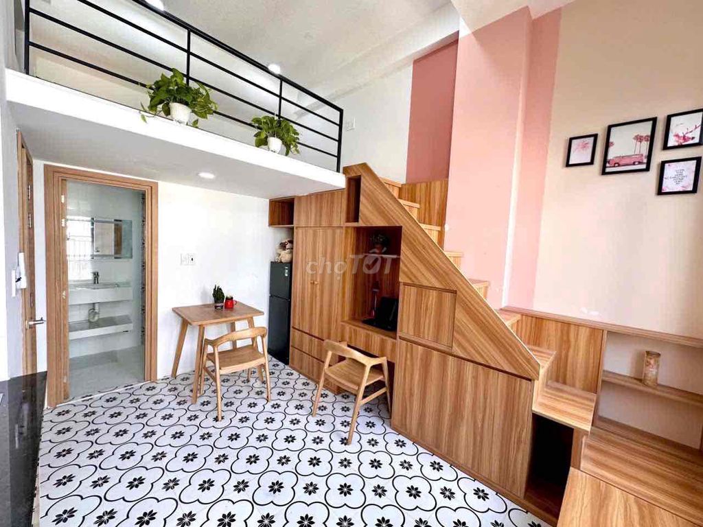 Căn hộ duplex 25m² tại Bàu Cát, Tân Bình - Full nội thất, giá 4.5 triệu!