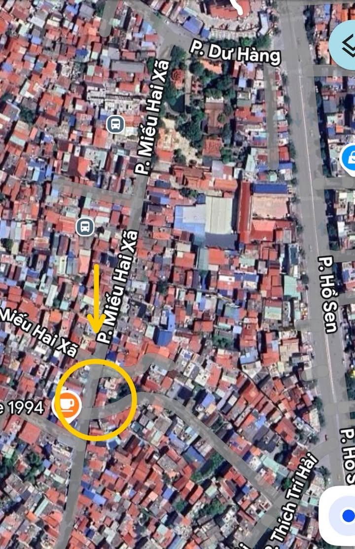 Đất mặt đường Miếu Hai Xã, Lê Chân, Hải Phòng 96m² giá 11.75 tỷ - Vị trí đẹp, tiềm năng kinh doanh!